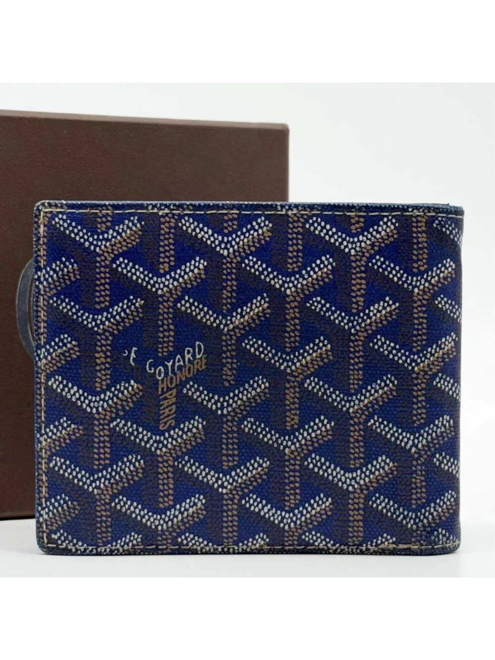 Goyard Saint Florentine Bifold Herribone Wallet